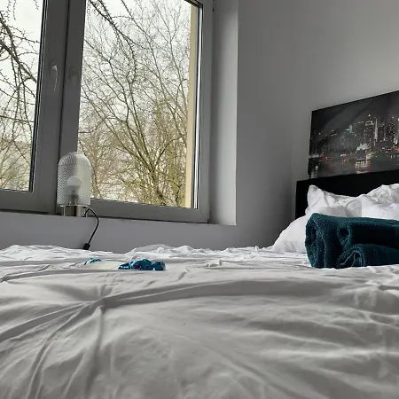 Geroweiher Doppelbettzimmer Moenchengladbach-stadtmitte מלון קפסולה Mönchengladbach